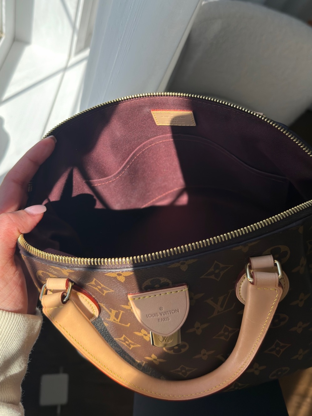 Louis Vuitton Monogram Canvas Rivoli MM Bag - Picture 7 of 8